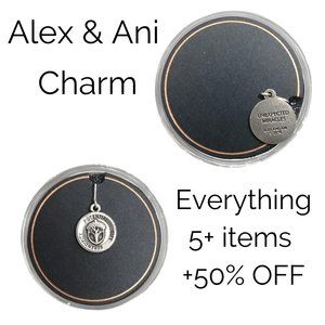 ALEX AND ANI Scarab Charm STRENGTH + PROTECTION
